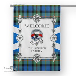 MacLeod Of Harris Ancient Tartan Garden Flag Clan Badge Tartan Flag Scottish Tartan House Flag, tartan garden flag, Tartan Flag, Crest Garden Flag, Garden Flag, Ireland Garden Flag, Family Crest, Custom Flag, Custom Garden Flag, Ireland Custom Flag, clan tartan flags