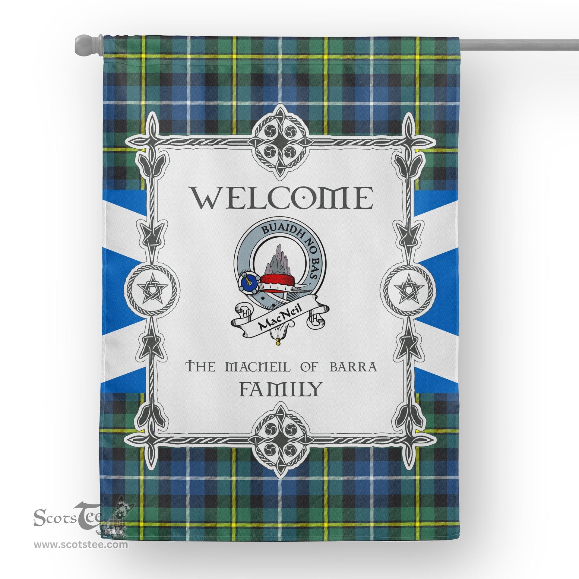 MacNeill Of Barra Ancient Tartan Garden Flag Clan Badge Tartan Flag Scottish Tartan House Flag, tartan garden flag, Tartan Flag, Crest Garden Flag, Garden Flag, Ireland Garden Flag, Family Crest, Custom Flag, Custom Garden Flag, Ireland Custom Flag, clan tartan flags