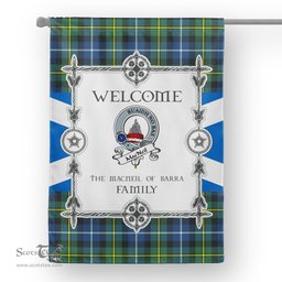 MacNeill Of Barra Ancient Tartan Garden Flag Clan Badge Tartan Flag Scottish Tartan House Flag, tartan garden flag, Tartan Flag, Crest Garden Flag, Garden Flag, Ireland Garden Flag, Family Crest, Custom Flag, Custom Garden Flag, Ireland Custom Flag, clan tartan flags