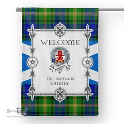 Maitland Tartan Garden Flag Clan Badge Tartan Flag Scottish Tartan House Flag, tartan garden flag, Tartan Flag, Crest Garden Flag, Garden Flag, Ireland Garden Flag, Family Crest, Custom Flag, Custom Garden Flag, Ireland Custom Flag, clan tartan flags