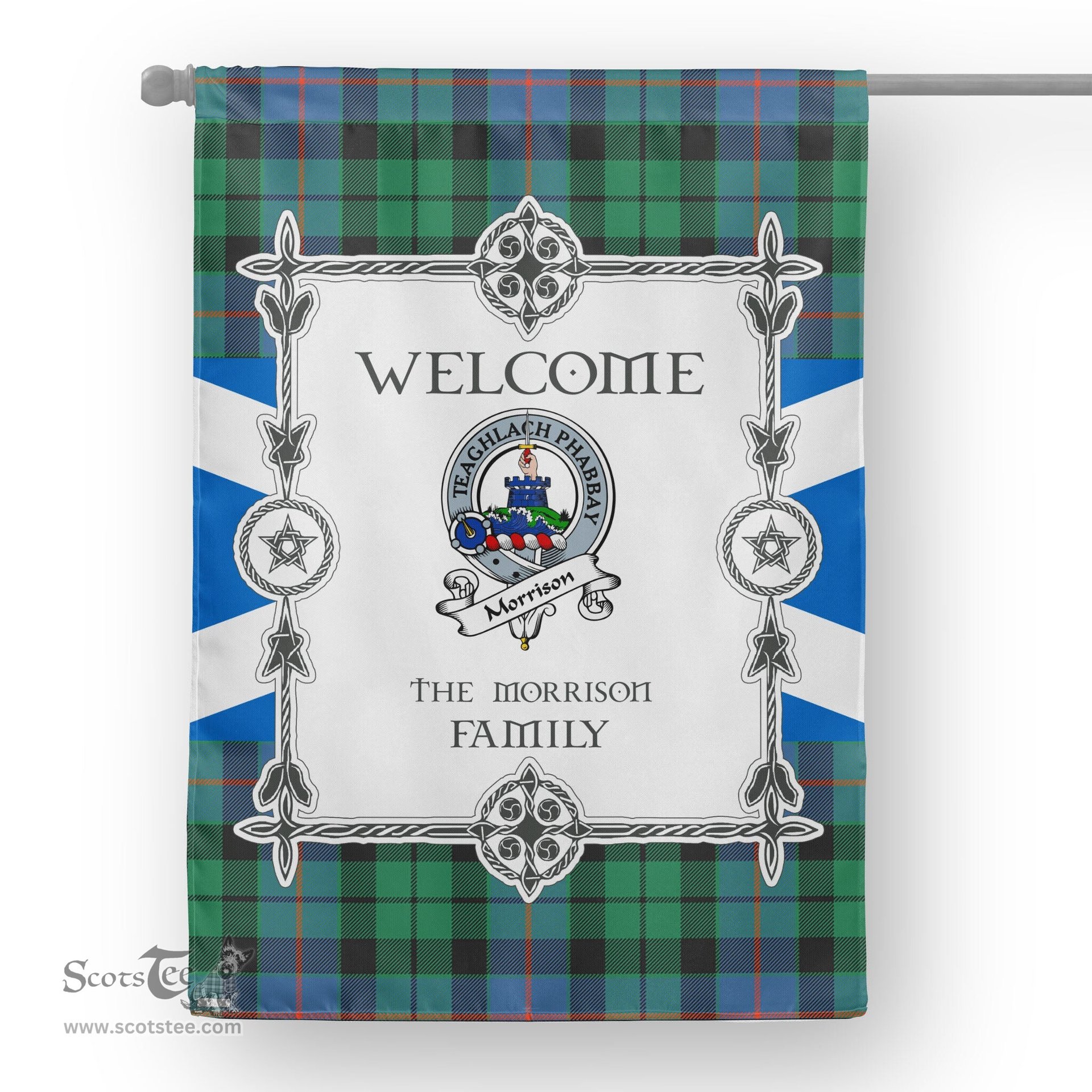 Morrison Ancient Tartan Garden Flag Clan Badge Tartan Flag Scottish Tartan House Flag, tartan garden flag, Tartan Flag, Crest Garden Flag, Garden Flag, Ireland Garden Flag, Family Crest, Custom Flag, Custom Garden Flag, Ireland Custom Flag, clan tartan flags