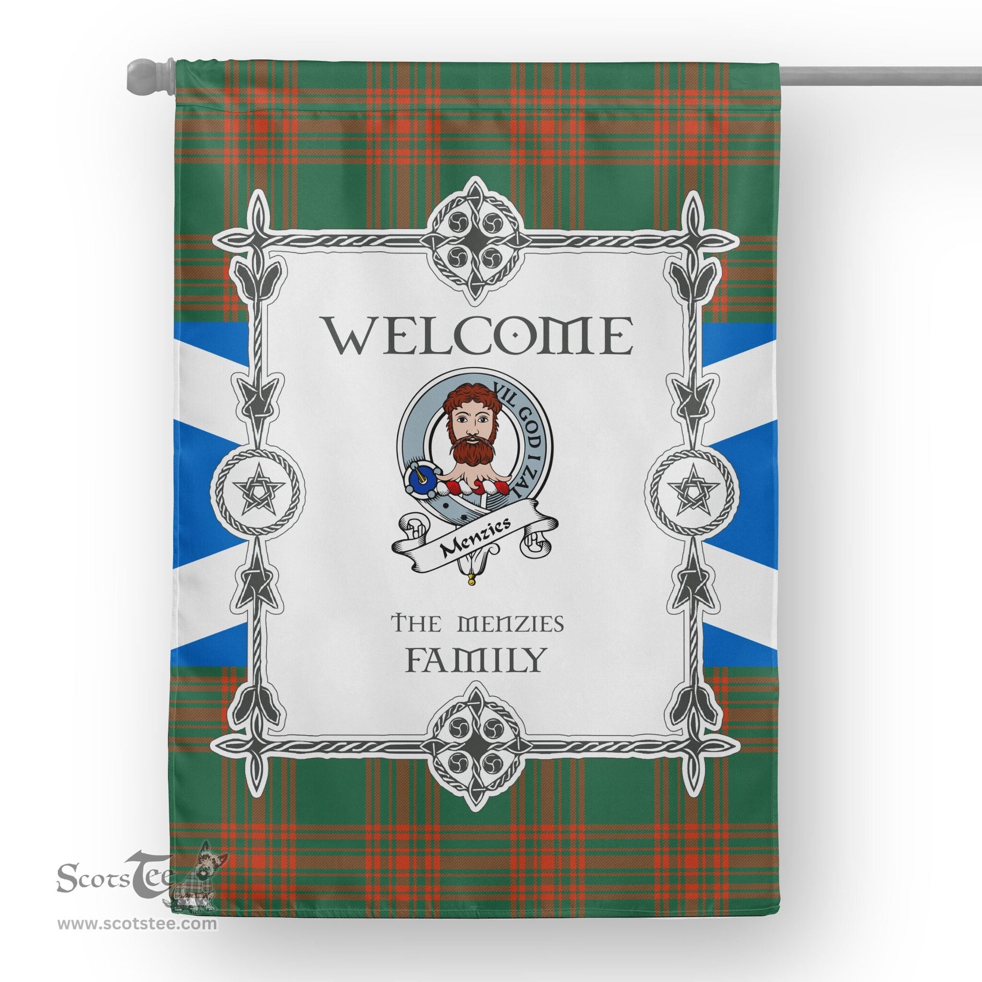 Menzies Green Ancient Tartan Garden Flag Clan Badge Tartan Flag Scottish Tartan House Flag, tartan garden flag, Tartan Flag, Crest Garden Flag, Garden Flag, Ireland Garden Flag, Family Crest, Custom Flag, Custom Garden Flag, Ireland Custom Flag, clan tartan flags