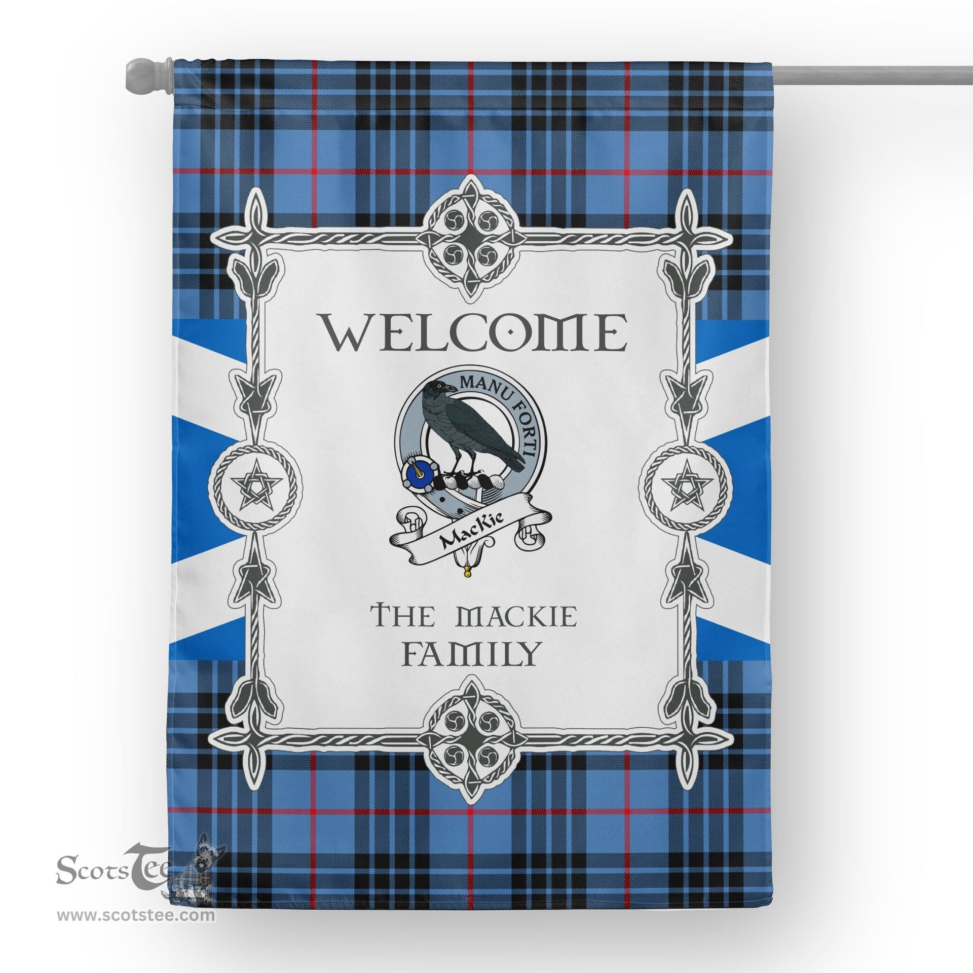 MacKie Ancient Tartan Garden Flag Clan Badge Tartan Flag Scottish Tartan House Flag, tartan garden flag, Tartan Flag, Crest Garden Flag, Garden Flag, Ireland Garden Flag, Family Crest, Custom Flag, Custom Garden Flag, Ireland Custom Flag, clan tartan flags