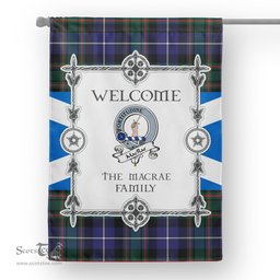 MacRae Tartan Garden Flag Clan Badge Tartan Flag Scottish Tartan House Flag, tartan garden flag, Tartan Flag, Crest Garden Flag, Garden Flag, Ireland Garden Flag, Family Crest, Custom Flag, Custom Garden Flag, Ireland Custom Flag, clan tartan flags
