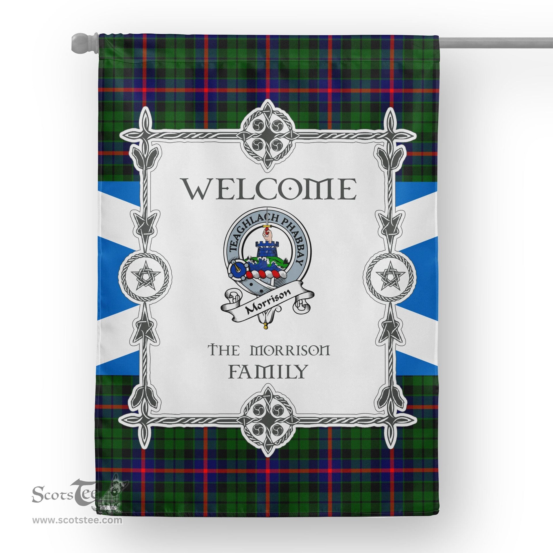 Morrison Tartan Garden Flag Clan Badge Tartan Flag Scottish Tartan House Flag, tartan garden flag, Tartan Flag, Crest Garden Flag, Garden Flag, Ireland Garden Flag, Family Crest, Custom Flag, Custom Garden Flag, Ireland Custom Flag, clan tartan flags
