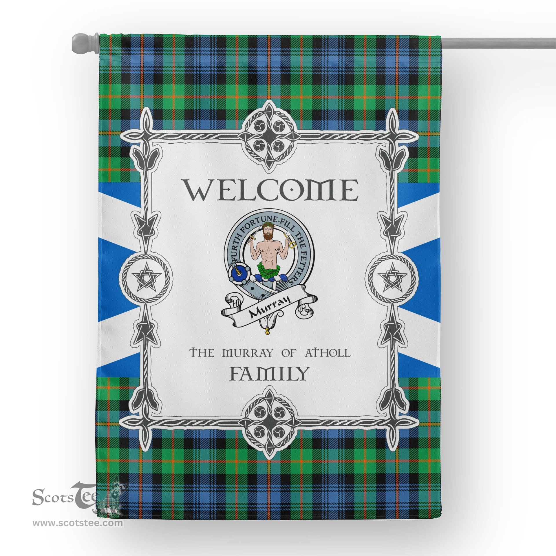 Murray Of Atholl Ancient Tartan Garden Flag Clan Badge Tartan Flag Scottish Tartan House Flag, tartan garden flag, Tartan Flag, Crest Garden Flag, Garden Flag, Ireland Garden Flag, Family Crest, Custom Flag, Custom Garden Flag, Ireland Custom Flag, clan tartan flags