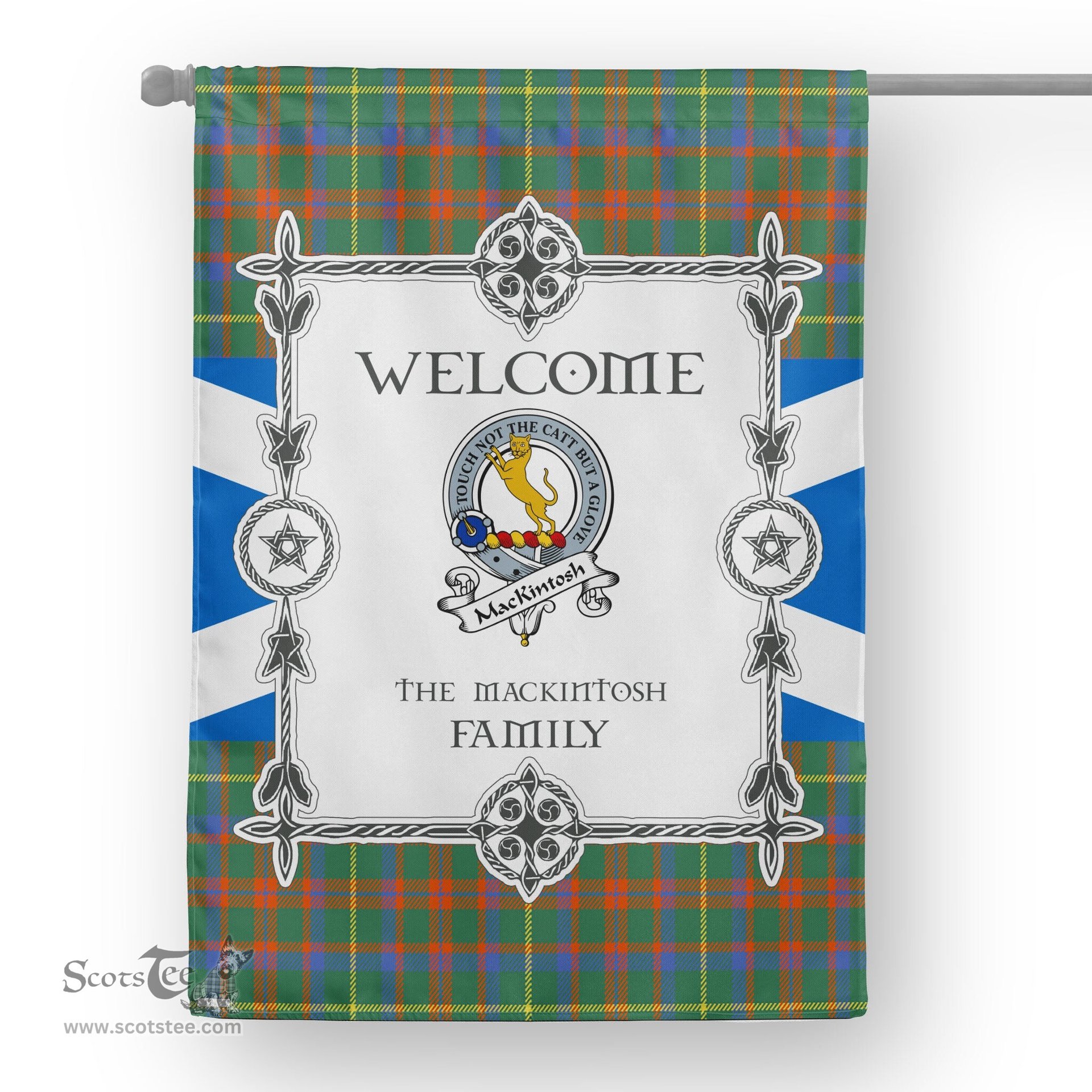 MacKintosh Hunting Ancient Tartan Garden Flag Clan Badge Tartan Flag Scottish Tartan House Flag, tartan garden flag, Tartan Flag, Crest Garden Flag, Garden Flag, Ireland Garden Flag, Family Crest, Custom Flag, Custom Garden Flag, Ireland Custom Flag, clan tartan flags