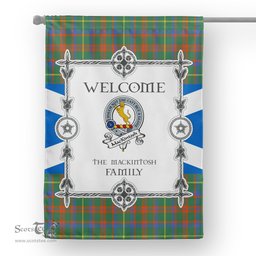MacKintosh Hunting Ancient Tartan Garden Flag Clan Badge Tartan Flag Scottish Tartan House Flag, tartan garden flag, Tartan Flag, Crest Garden Flag, Garden Flag, Ireland Garden Flag, Family Crest, Custom Flag, Custom Garden Flag, Ireland Custom Flag, clan tartan flags