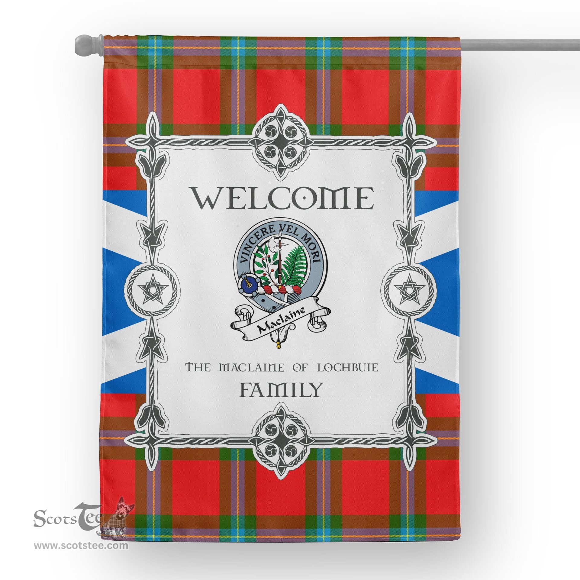 MacLaine Of Loch Buie Tartan Garden Flag Clan Badge Tartan Flag Scottish Tartan House Flag, tartan garden flag, Tartan Flag, Crest Garden Flag, Garden Flag, Ireland Garden Flag, Family Crest, Custom Flag, Custom Garden Flag, Ireland Custom Flag, clan tartan flags