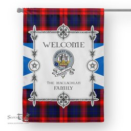 MacLachlan Modern Tartan Garden Flag Clan Badge Tartan Flag Scottish Tartan House Flag, tartan garden flag, Tartan Flag, Crest Garden Flag, Garden Flag, Ireland Garden Flag, Family Crest, Custom Flag, Custom Garden Flag, Ireland Custom Flag, clan tartan flags