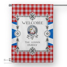 Lennox Dress Tartan Garden Flag Clan Badge Tartan Flag Scottish Tartan House Flag, tartan garden flag, Tartan Flag, Crest Garden Flag, Garden Flag, Ireland Garden Flag, Family Crest, Custom Flag, Custom Garden Flag, Ireland Custom Flag, clan tartan flags