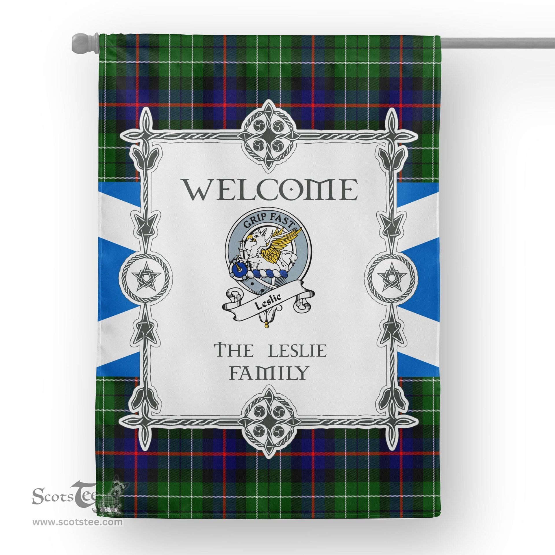 Leslie Hunting Tartan Garden Flag Clan Badge Tartan Flag Scottish Tartan House Flag, tartan garden flag, Tartan Flag, Crest Garden Flag, Garden Flag, Ireland Garden Flag, Family Crest, Custom Flag, Custom Garden Flag, Ireland Custom Flag, clan tartan flags