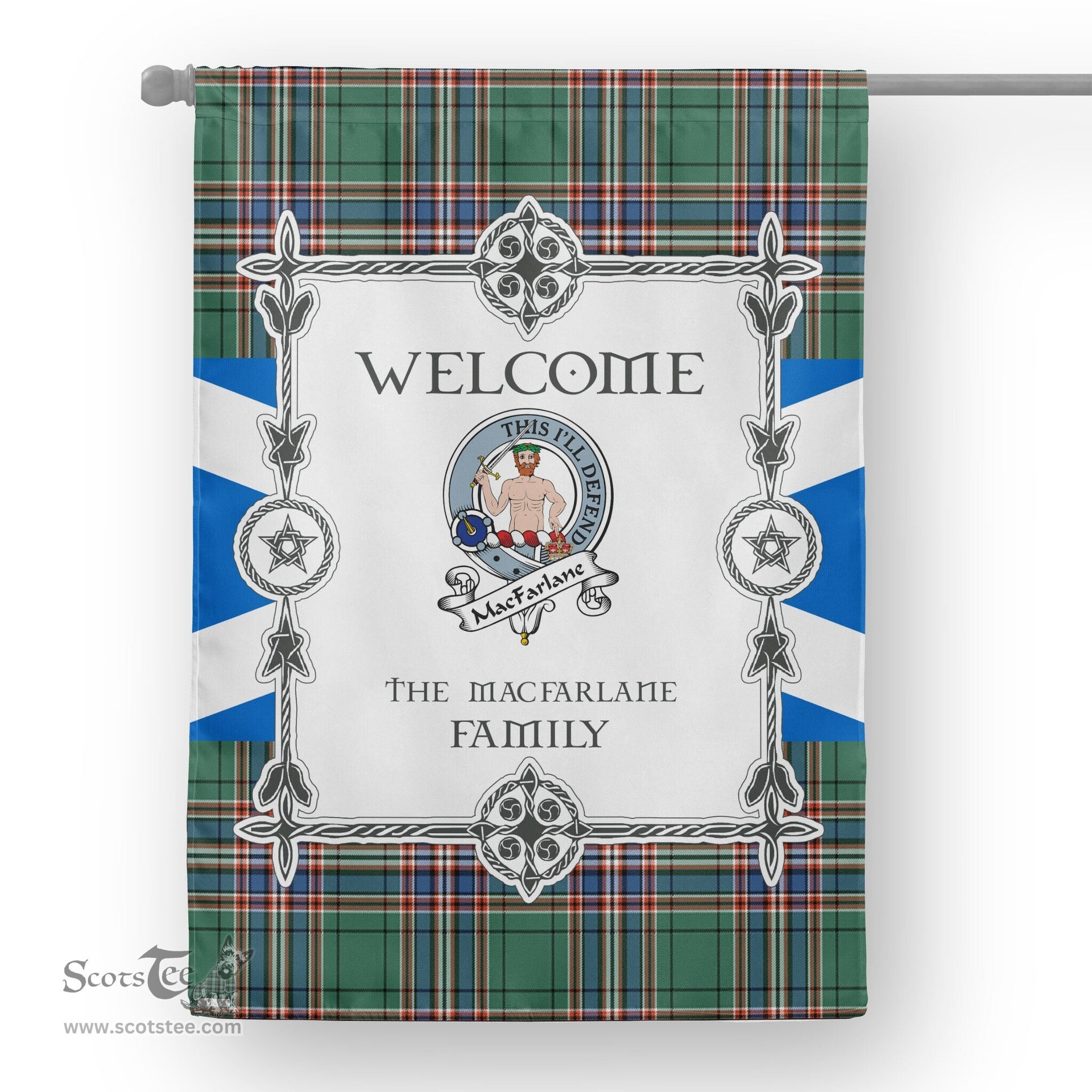 MacFarlane Hunting Ancient Tartan Garden Flag Clan Badge Tartan Flag Scottish Tartan House Flag, tartan garden flag, Tartan Flag, Crest Garden Flag, Garden Flag, Ireland Garden Flag, Family Crest, Custom Flag, Custom Garden Flag, Ireland Custom Flag, clan tartan flags
