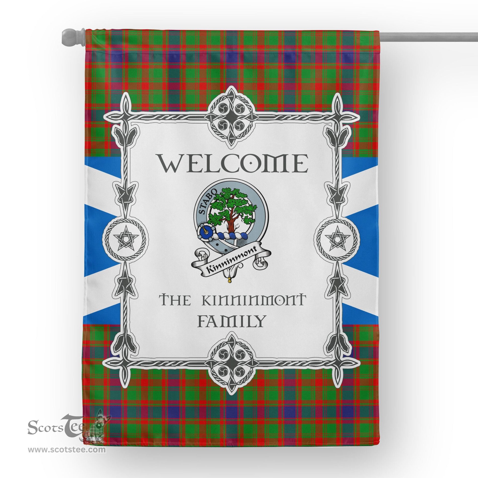 Kinninmont Tartan Garden Flag Clan Badge Tartan Flag Scottish Tartan House Flag, tartan garden flag, Tartan Flag, Crest Garden Flag, Garden Flag, Ireland Garden Flag, Family Crest, Custom Flag, Custom Garden Flag, Ireland Custom Flag, clan tartan flags