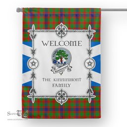 Kinninmont Tartan Garden Flag Clan Badge Tartan Flag Scottish Tartan House Flag, tartan garden flag, Tartan Flag, Crest Garden Flag, Garden Flag, Ireland Garden Flag, Family Crest, Custom Flag, Custom Garden Flag, Ireland Custom Flag, clan tartan flags