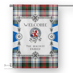 MacDuff Dress Modern Tartan Garden Flag Clan Badge Tartan Flag Scottish Tartan House Flag, tartan garden flag, Tartan Flag, Crest Garden Flag, Garden Flag, Ireland Garden Flag, Family Crest, Custom Flag, Custom Garden Flag, Ireland Custom Flag, clan tartan flags