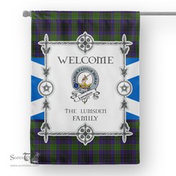 Lumsden Hunting Tartan Garden Flag Clan Badge Tartan Flag Scottish Tartan House Flag, tartan garden flag, Tartan Flag, Crest Garden Flag, Garden Flag, Ireland Garden Flag, Family Crest, Custom Flag, Custom Garden Flag, Ireland Custom Flag, clan tartan flags
