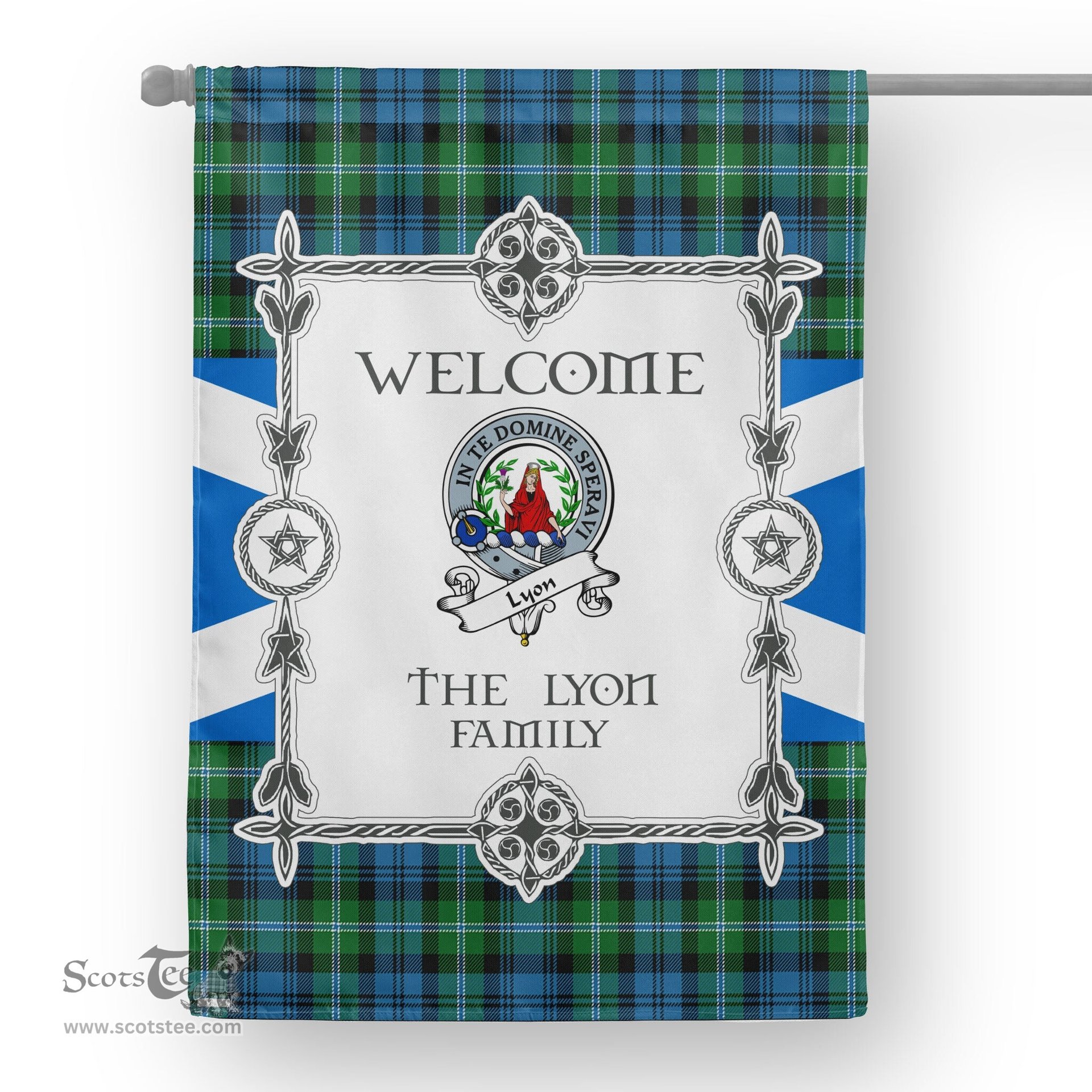 Lyon Flag Lyon Hunting Tartan Garden Flag Clan Badge Tartan Flag Scottish Tartan House Flag, tartan garden flag, Tartan Flag, Crest Garden Flag, Garden Flag, Ireland Garden Flag, Family Crest, Custom Flag, Custom Garden Flag, Ireland Custom Flag, clan tartan flags