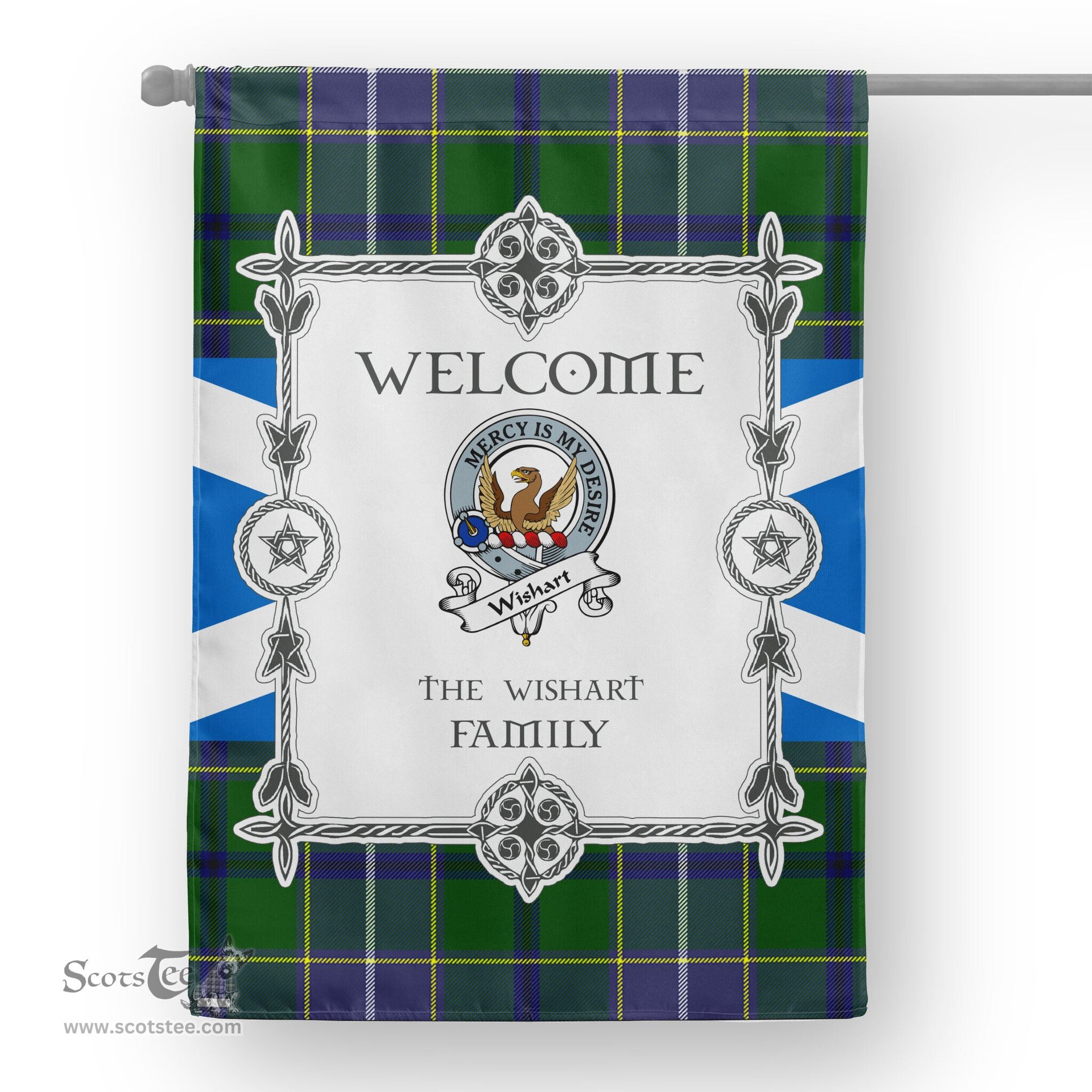 Wishart Hunting Tartan Garden Flag Clan Badge Tartan Flag Scottish Tartan House Flag, tartan garden flag, Tartan Flag, Crest Garden Flag, Garden Flag, Ireland Garden Flag, Family Crest, Custom Flag, Custom Garden Flag, Ireland Custom Flag, clan tartan flags