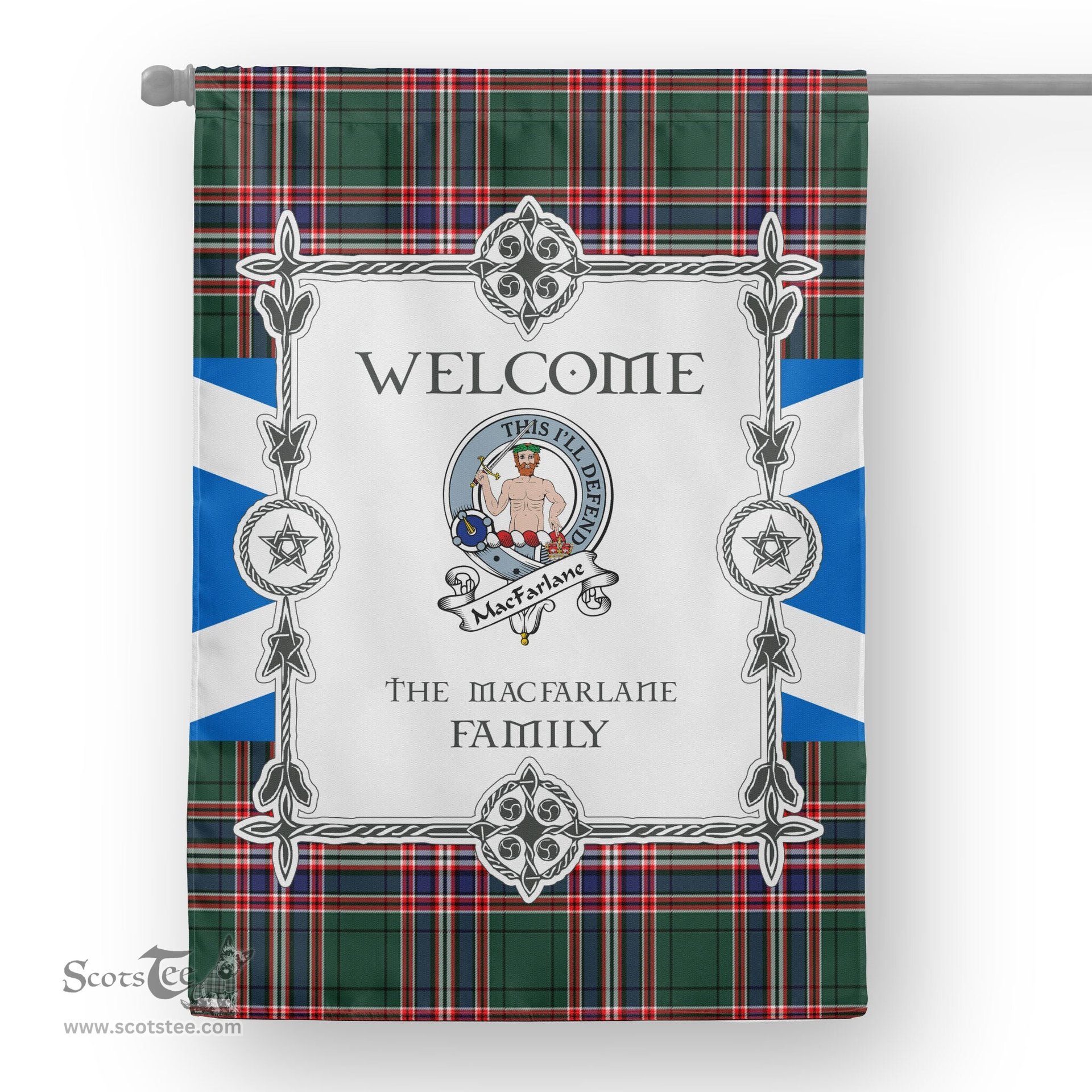 MacFarlane Hunting Modern Tartan Garden Flag Clan Badge Tartan Flag Scottish Tartan House Flag, tartan garden flag, Tartan Flag, Crest Garden Flag, Garden Flag, Ireland Garden Flag, Family Crest, Custom Flag, Custom Garden Flag, Ireland Custom Flag, clan tartan flags
