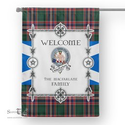 MacFarlane Hunting Modern Tartan Garden Flag Clan Badge Tartan Flag Scottish Tartan House Flag, tartan garden flag, Tartan Flag, Crest Garden Flag, Garden Flag, Ireland Garden Flag, Family Crest, Custom Flag, Custom Garden Flag, Ireland Custom Flag, clan tartan flags