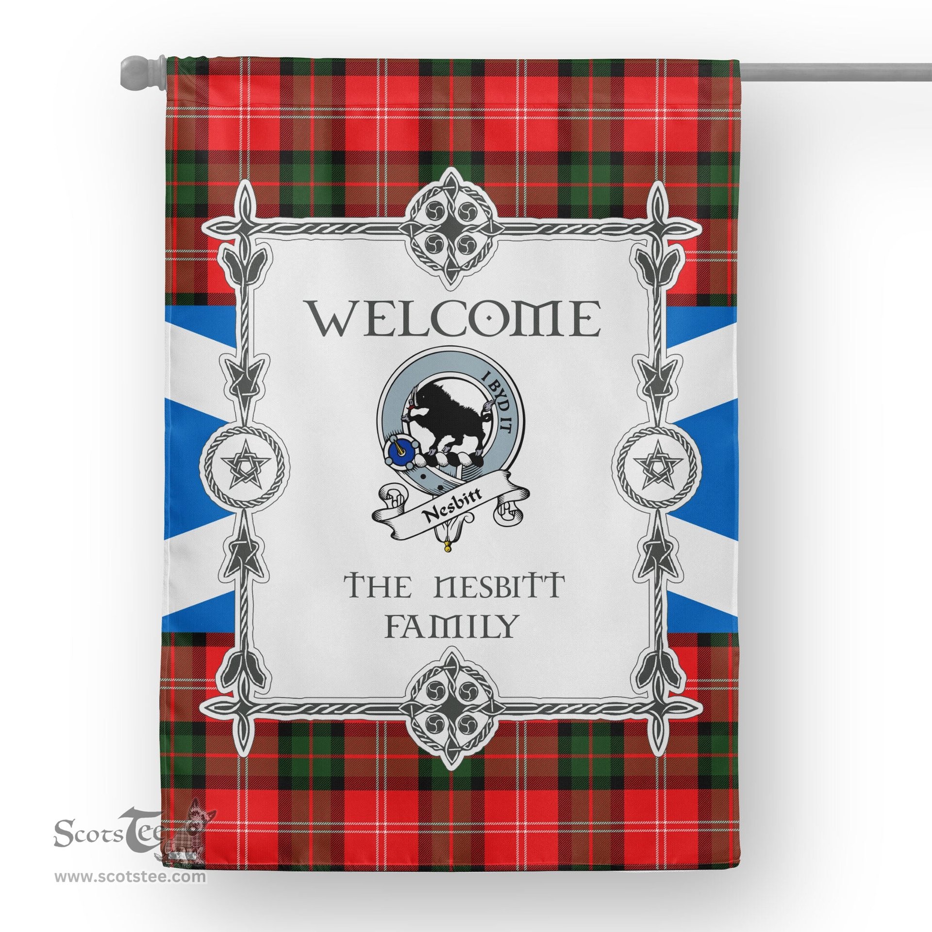 Nesbitt Tartan Garden Flag Clan Badge Tartan Flag Scottish Tartan House Flag, tartan garden flag, Tartan Flag, Crest Garden Flag, Garden Flag, Ireland Garden Flag, Family Crest, Custom Flag, Custom Garden Flag, Ireland Custom Flag, clan tartan flags