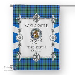 Keith Tartan Garden Flag Clan Badge Tartan Flag Scottish Tartan House Flag, tartan garden flag, Tartan Flag, Crest Garden Flag, Garden Flag, Ireland Garden Flag, Family Crest, Custom Flag, Custom Garden Flag, Ireland Custom Flag, clan tartan flags