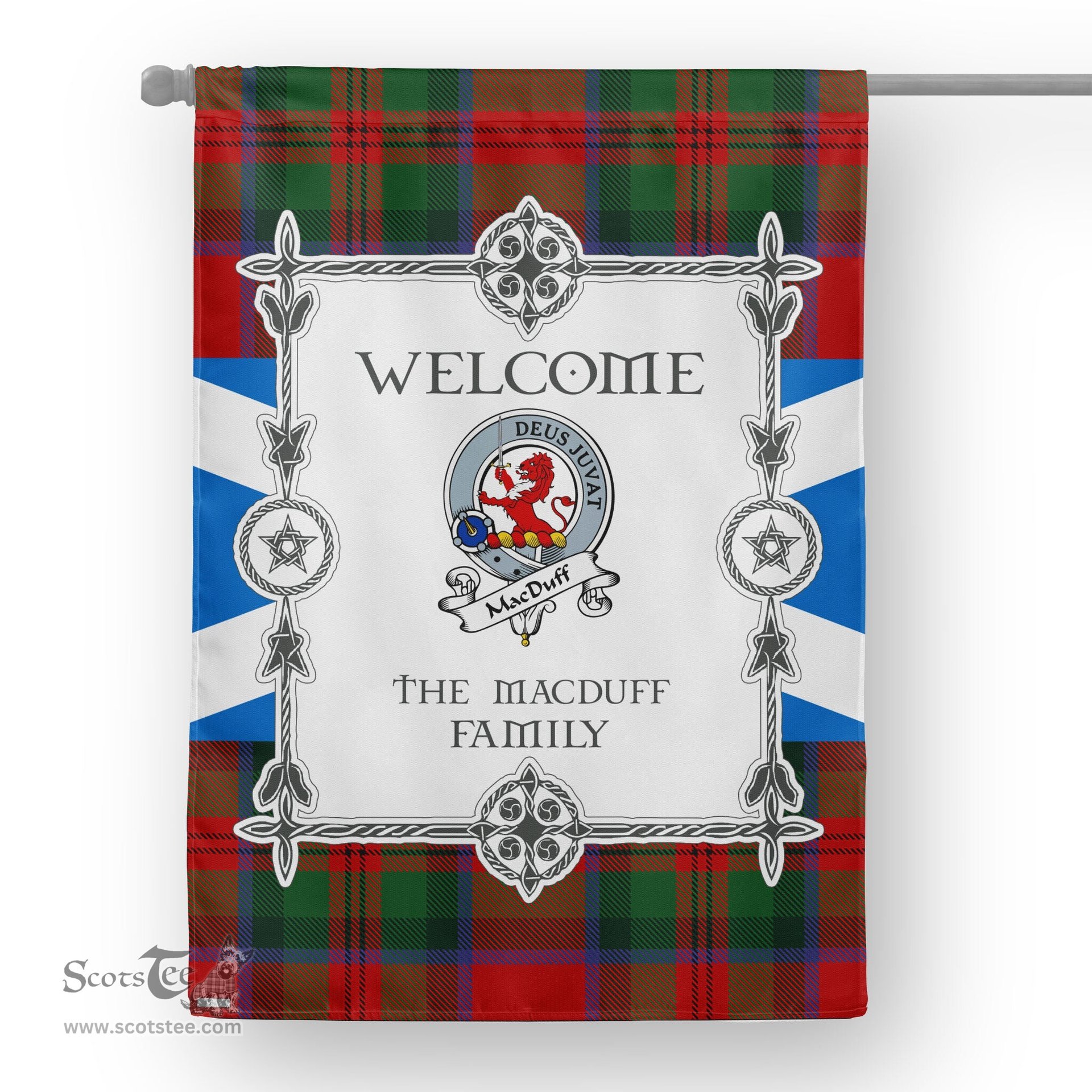 MacDuff Tartan Garden Flag Clan Badge Tartan Flag Scottish Tartan House Flag, tartan garden flag, Tartan Flag, Crest Garden Flag, Garden Flag, Ireland Garden Flag, Family Crest, Custom Flag, Custom Garden Flag, Ireland Custom Flag, clan tartan flags