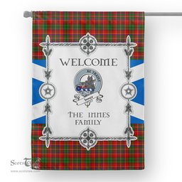 Innes Tartan Garden Flag Clan Badge Tartan Flag Scottish Tartan House Flag, tartan garden flag, Tartan Flag, Crest Garden Flag, Garden Flag, Ireland Garden Flag, Family Crest, Custom Flag, Custom Garden Flag, Ireland Custom Flag, clan tartan flags