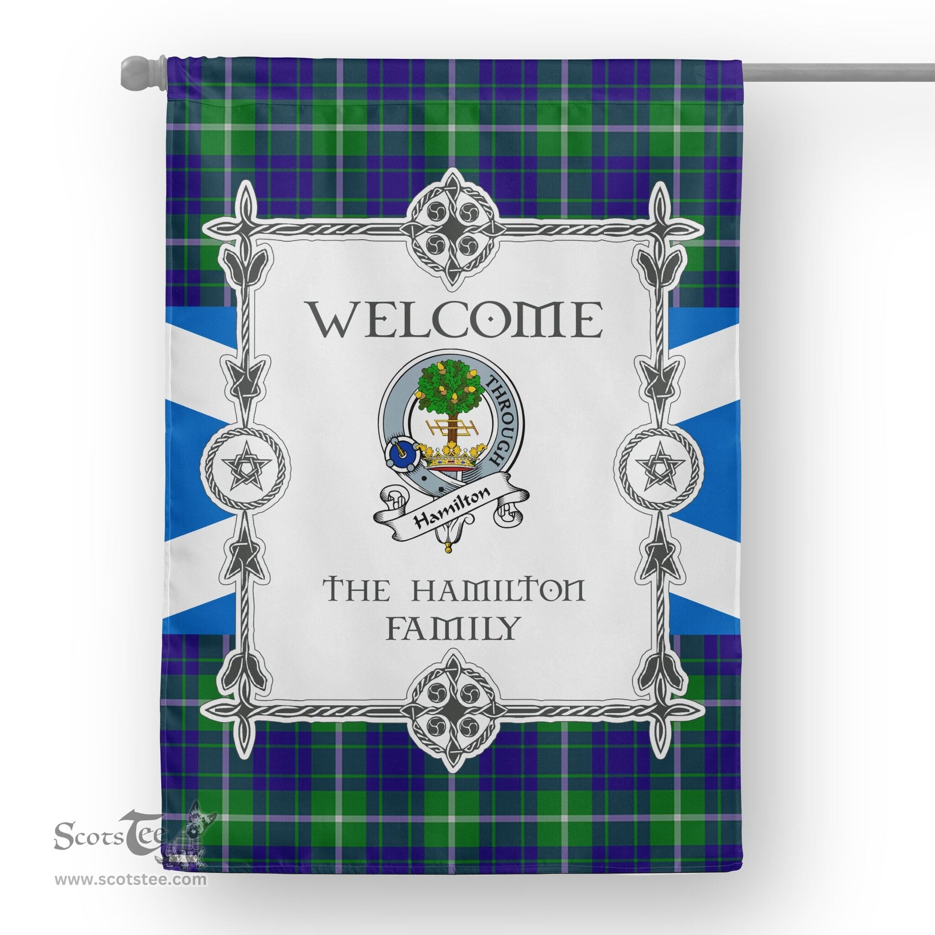 Hamilton Flag Hamilton Hunting Tartan Garden Flag Clan Badge Tartan Flag Scottish Tartan Garden Flag, Tartan House Flag, Tartan Flag, Crest Garden Flag, Garden Flag, Ireland Garden Flag, Family Crest, Custom Flag, Custom Garden Flag, Ireland Custom Flag, Clan Tartan Flags