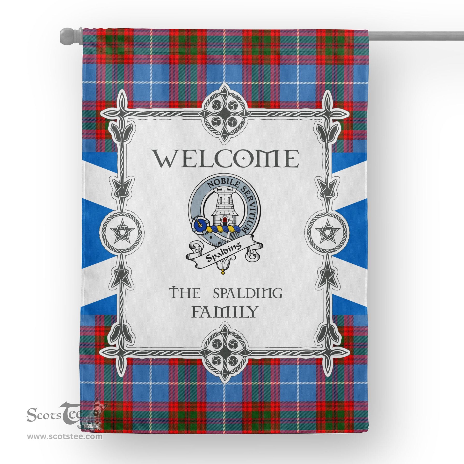 Spalding Tartan Garden Flag Clan Badge Tartan Flag Scottish Tartan House Flag, tartan garden flag, Tartan Flag, Crest Garden Flag, Garden Flag, Ireland Garden Flag, Family Crest, Custom Flag, Custom Garden Flag, Ireland Custom Flag, clan tartan flags