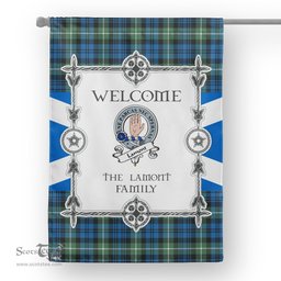 Lamont Ancient Tartan Garden Flag Clan Badge Tartan Flag Scottish Tartan House Flag, tartan garden flag, Tartan Flag, Crest Garden Flag, Garden Flag, Ireland Garden Flag, Family Crest, Custom Flag, Custom Garden Flag, Ireland Custom Flag, clan tartan flags