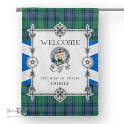 Shaw Of Sauchie Ancient Tartan Garden Flag Clan Badge Tartan Flag Scottish Tartan House Flag, tartan garden flag, Tartan Flag, Crest Garden Flag, Garden Flag, Ireland Garden Flag, Family Crest, Custom Flag, Custom Garden Flag, Ireland Custom Flag, clan tartan flags
