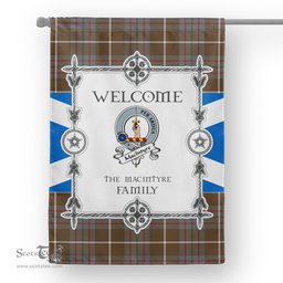 MacIntyre Hunting Weathered Tartan Garden Flag Clan Badge Tartan Flag Scottish Tartan House Flag, tartan garden flag, Tartan Flag, Crest Garden Flag, Garden Flag, Ireland Garden Flag, Family Crest, Custom Flag, Custom Garden Flag, Ireland Custom Flag, clan tartan flags