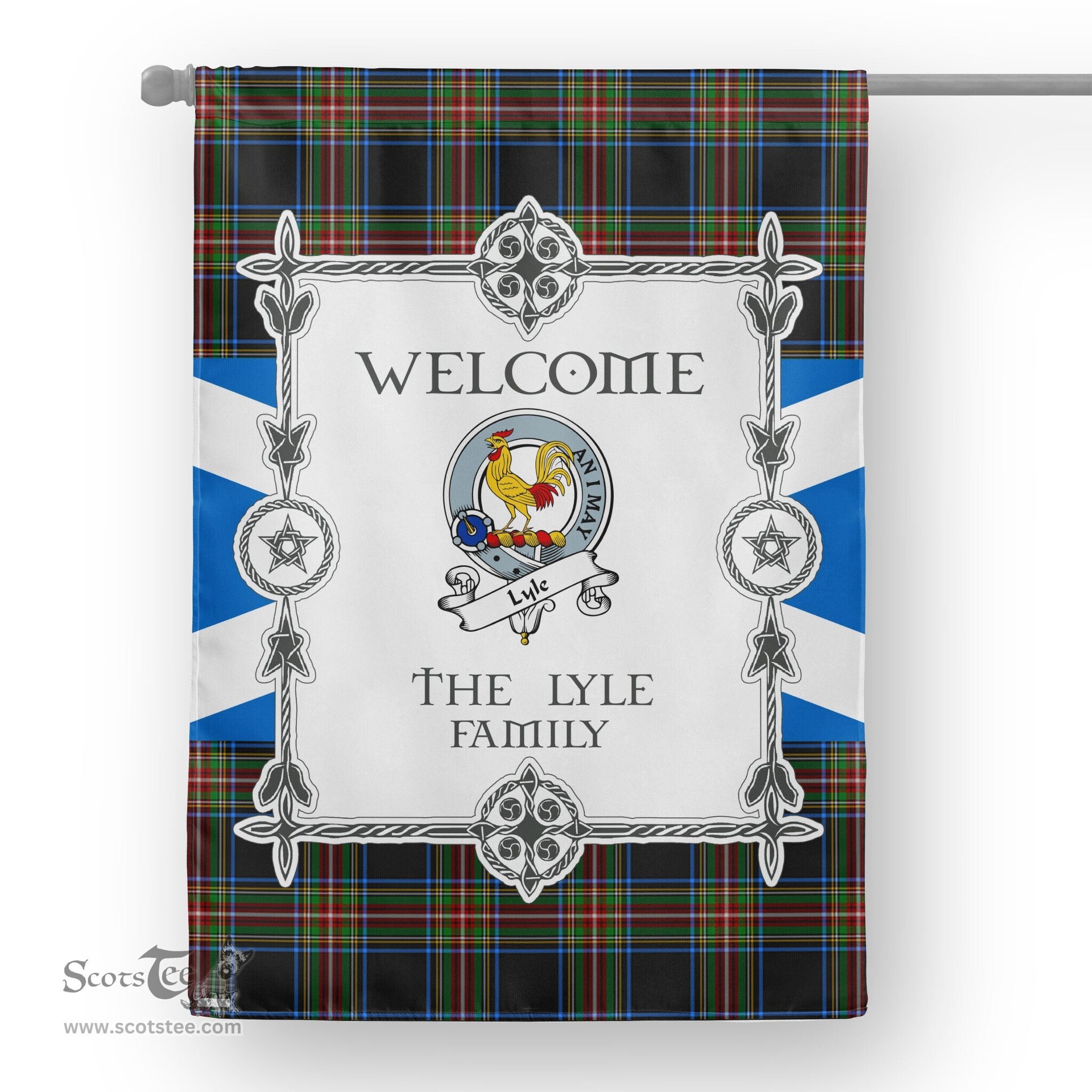 Lyle Tartan Garden Flag Clan Badge Tartan Flag Scottish Tartan House Flag, tartan garden flag, Tartan Flag, Crest Garden Flag, Garden Flag, Ireland Garden Flag, Family Crest, Custom Flag, Custom Garden Flag, Ireland Custom Flag, clan tartan flags