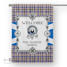 Hannay Tartan Garden Flag Clan Badge Tartan Flag Scottish Tartan Garden Flag, Tartan House Flag, Tartan Flag, Crest Garden Flag, Garden Flag, Ireland Garden Flag, Family Crest, Custom Flag, Custom Garden Flag, Ireland Custom Flag, Clan Tartan Flags