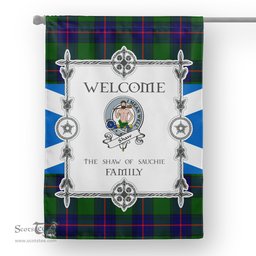 Shaw Of Sauchie Modern Tartan Garden Flag Clan Badge Tartan Flag Scottish Tartan House Flag, tartan garden flag, Tartan Flag, Crest Garden Flag, Garden Flag, Ireland Garden Flag, Family Crest, Custom Flag, Custom Garden Flag, Ireland Custom Flag, clan tartan flags