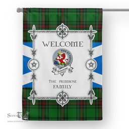 Primrose Tartan Garden Flag Clan Badge Tartan Flag Scottish Tartan House Flag, tartan garden flag, Tartan Flag, Crest Garden Flag, Garden Flag, Ireland Garden Flag, Family Crest, Custom Flag, Custom Garden Flag, Ireland Custom Flag, clan tartan flags