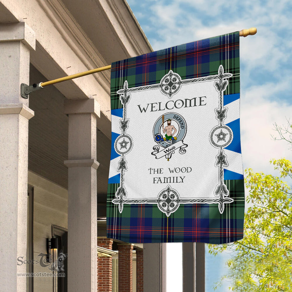 Scotstee Shop Wood Tartan Garden Flag Clan Badge Tartan Flag Scottish Tartan House Flag, tartan garden flag, Tartan Flag, Crest Garden Flag, Garden Flag, Ireland Garden Flag, Family Crest, Custom Flag, Custom Garden Flag, Ireland Custom Flag, clan tartan flags