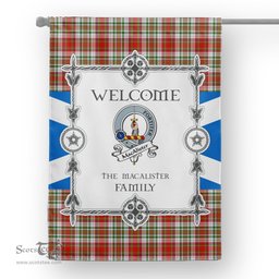 MacAlister Dress Tartan Garden Flag Clan Badge Tartan Flag Scottish Tartan House Flag, tartan garden flag, Tartan Flag, Crest Garden Flag, Garden Flag, Ireland Garden Flag, Family Crest, Custom Flag, Custom Garden Flag, Ireland Custom Flag, clan tartan flags
