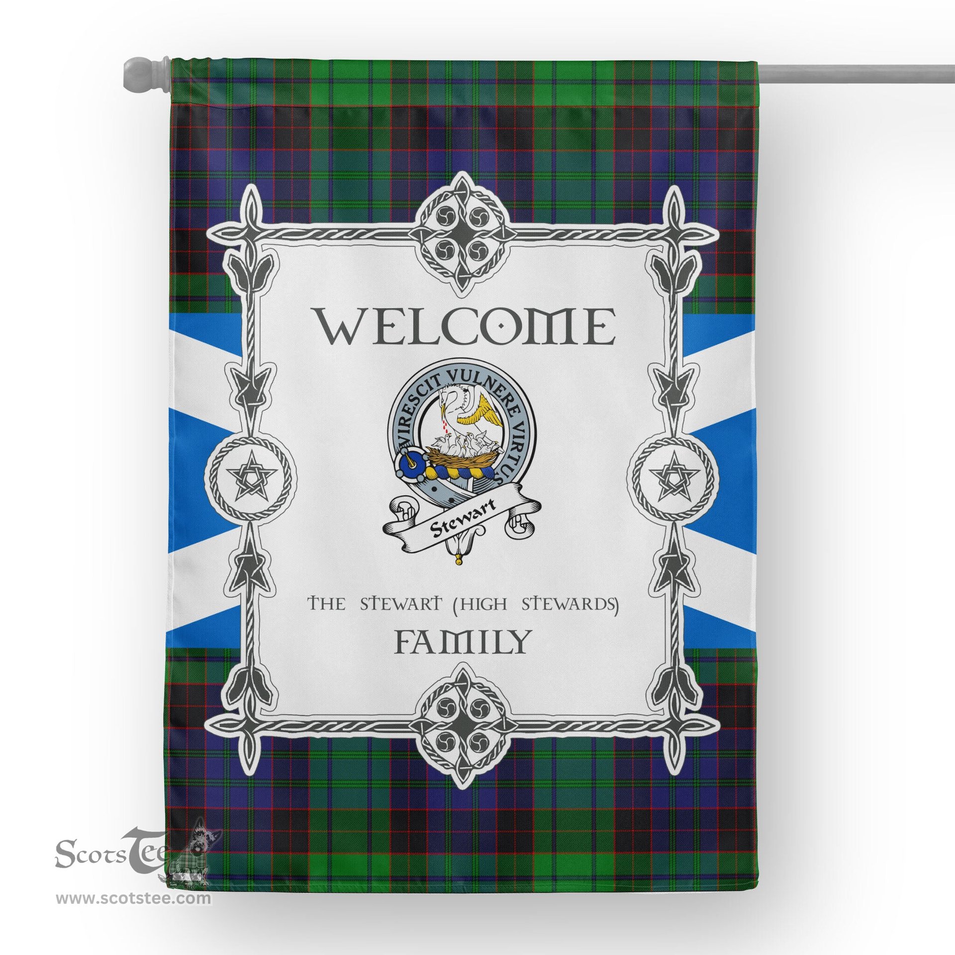 Stewart Tewart (High Stewards) Old Modern Tartan Garden Flag Clan Badge Tartan Flag Scottish Tartan House Flag, tartan garden flag, Tartan Flag, Crest Garden Flag, Garden Flag, Ireland Garden Flag, Family Crest, Custom Flag, Custom Garden Flag, Ireland Custom Flag, clan tartan flags