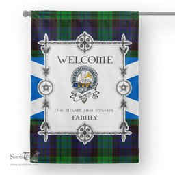 Stewart Tewart (High Stewards) Old Modern Tartan Garden Flag Clan Badge Tartan Flag Scottish Tartan House Flag, tartan garden flag, Tartan Flag, Crest Garden Flag, Garden Flag, Ireland Garden Flag, Family Crest, Custom Flag, Custom Garden Flag, Ireland Custom Flag, clan tartan flags