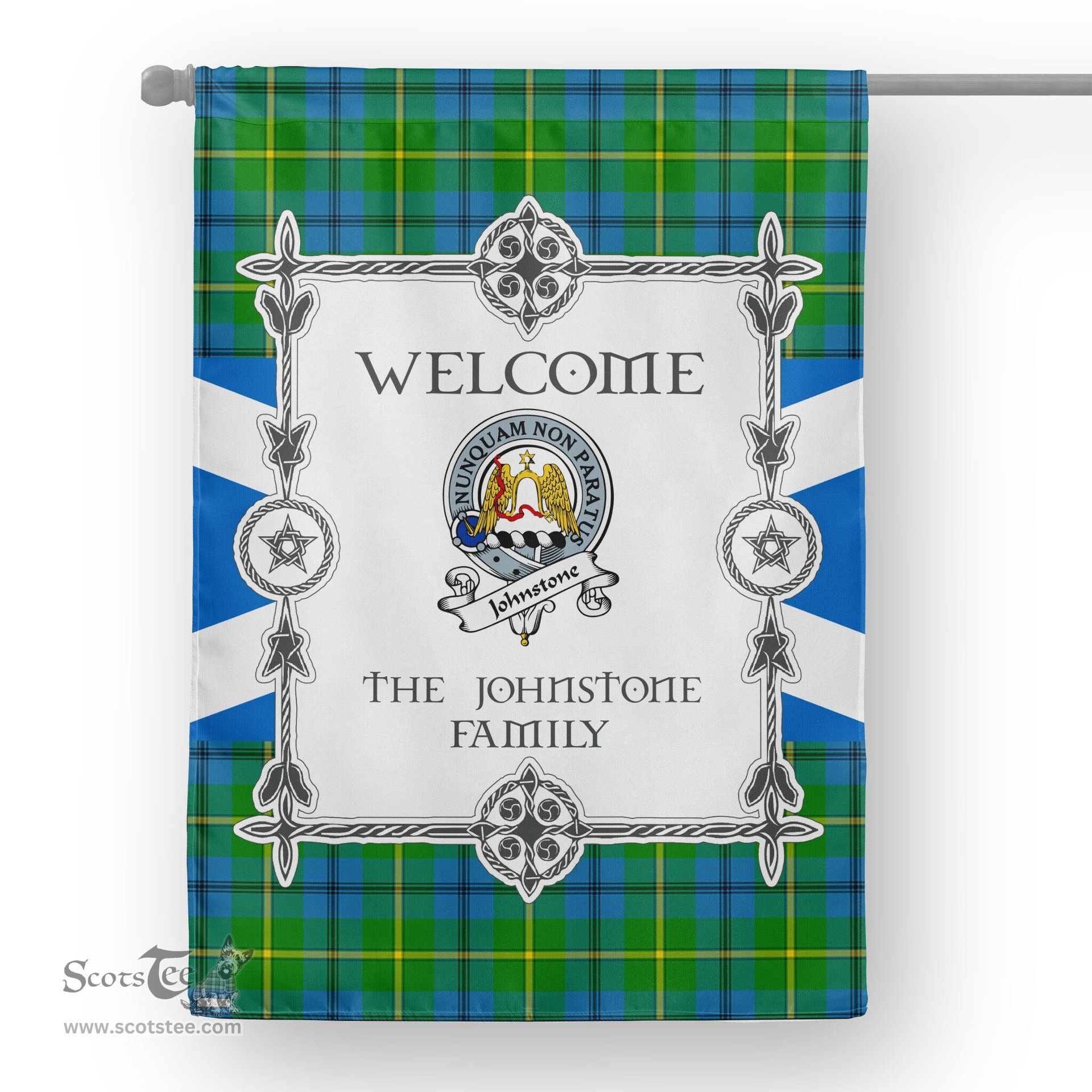 Johnston Tartan Garden Flag Clan Badge Tartan Flag Scottish Tartan House Flag, tartan garden flag, Tartan Flag, Crest Garden Flag, Garden Flag, Ireland Garden Flag, Family Crest, Custom Flag, Custom Garden Flag, Ireland Custom Flag, clan tartan flags