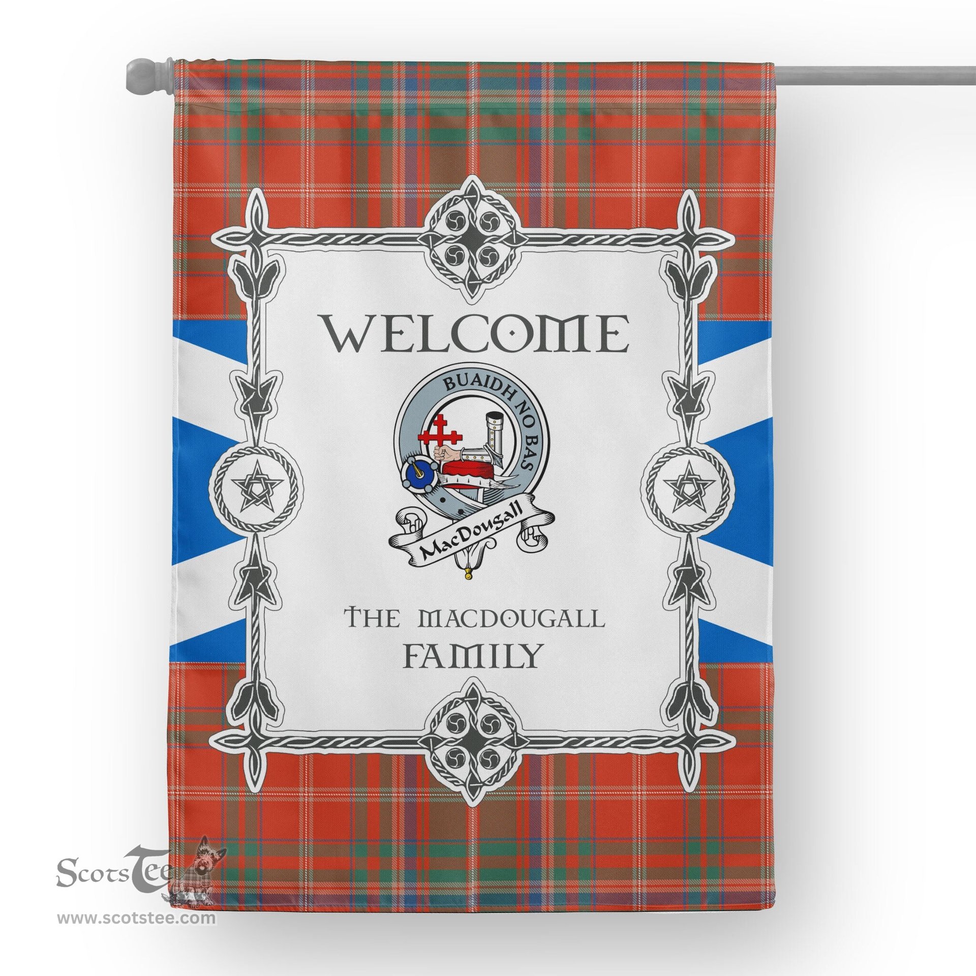 MacDougall Ancient Tartan Garden Flag Clan Badge Tartan Flag Scottish Tartan House Flag, tartan garden flag, Tartan Flag, Crest Garden Flag, Garden Flag, Ireland Garden Flag, Family Crest, Custom Flag, Custom Garden Flag, Ireland Custom Flag, clan tartan flags