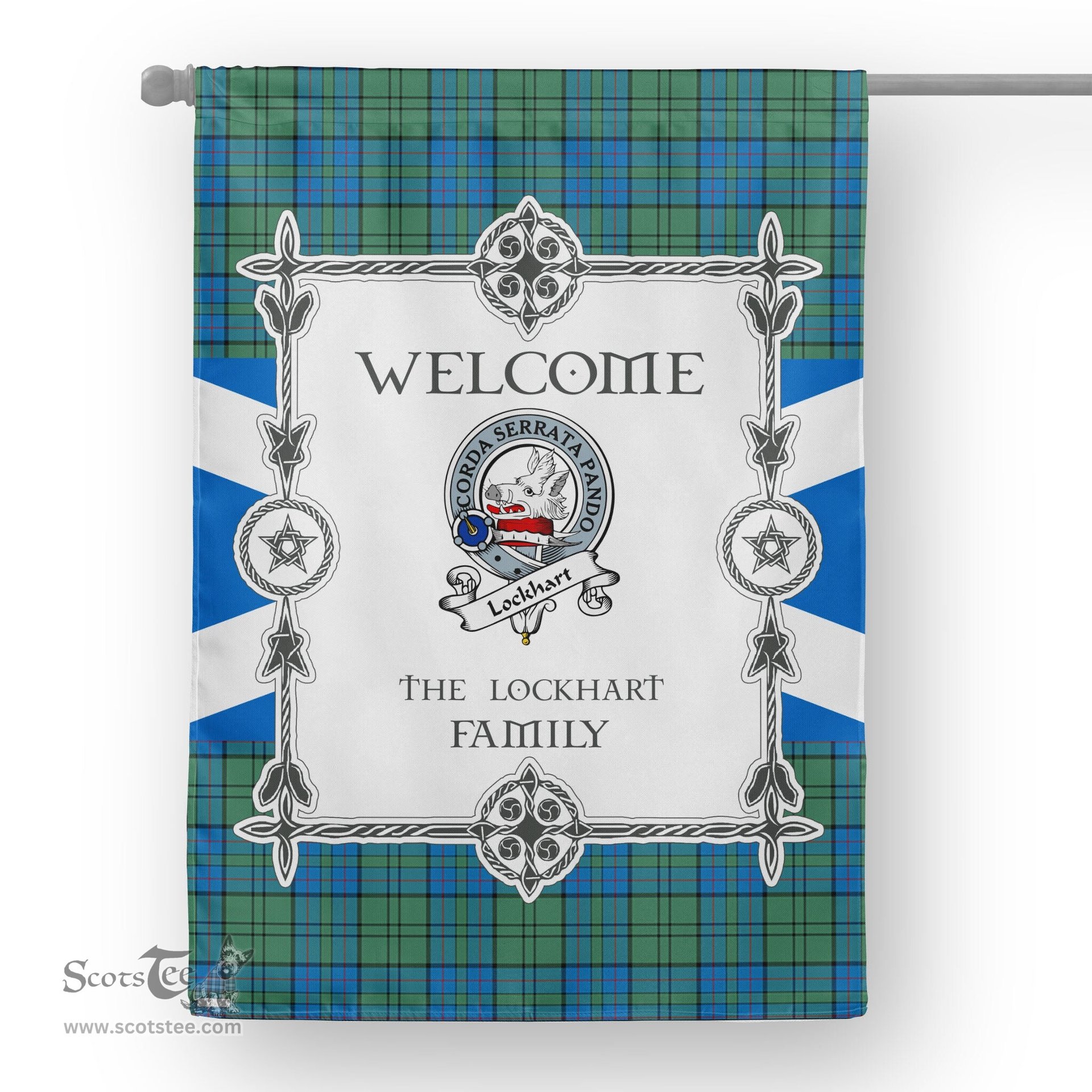 Lockhart Ancient Tartan Garden Flag Clan Badge Tartan Flag Scottish Tartan House Flag, tartan garden flag, Tartan Flag, Crest Garden Flag, Garden Flag, Ireland Garden Flag, Family Crest, Custom Flag, Custom Garden Flag, Ireland Custom Flag, clan tartan flags