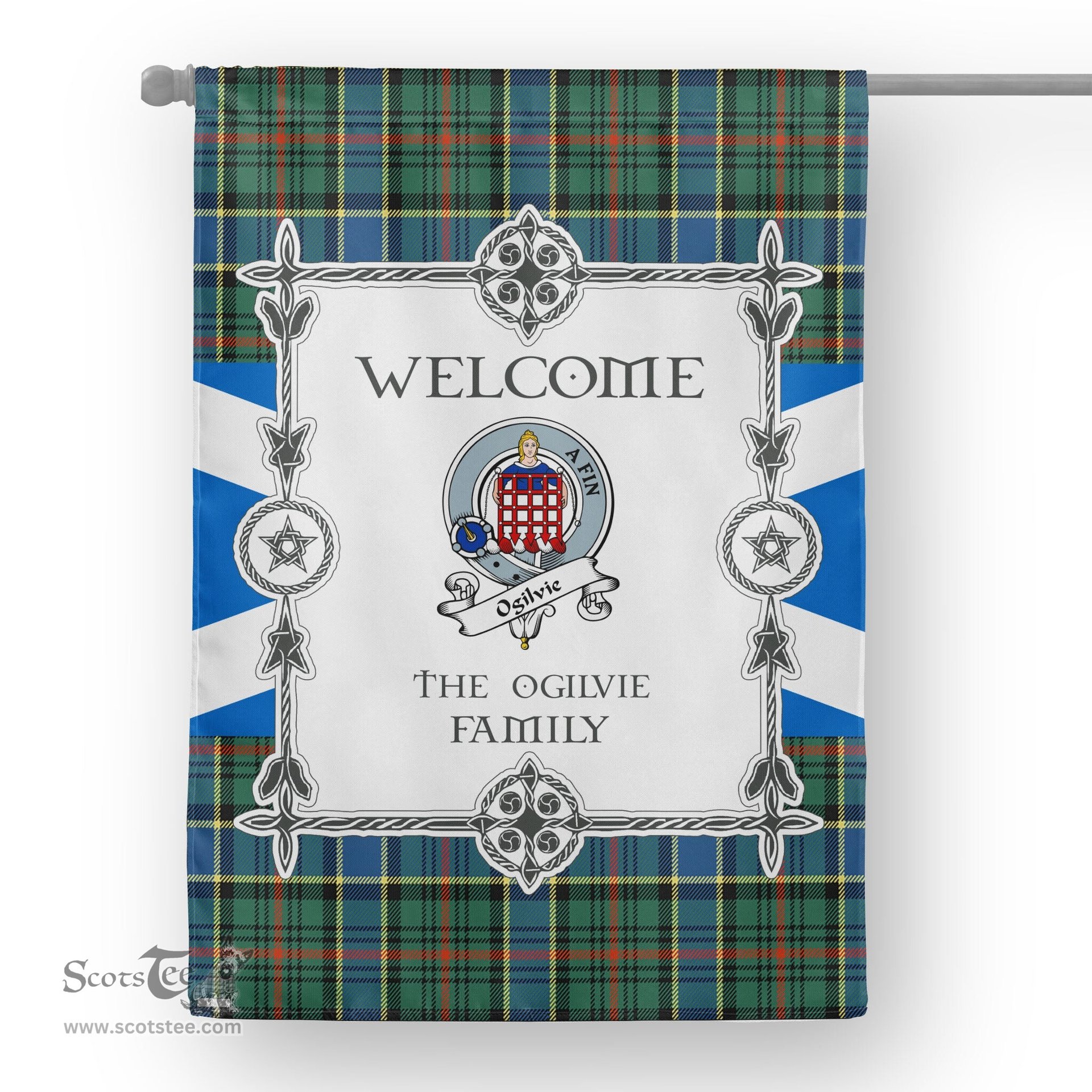 Ogilvie Hunting Ancient Tartan Garden Flag Clan Badge Tartan Flag Scottish Tartan House Flag, tartan garden flag, Tartan Flag, Crest Garden Flag, Garden Flag, Ireland Garden Flag, Family Crest, Custom Flag, Custom Garden Flag, Ireland Custom Flag, clan tartan flags