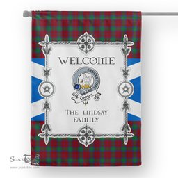 Lindsay Tartan Garden Flag Clan Badge Tartan Flag Scottish Tartan House Flag, tartan garden flag, Tartan Flag, Crest Garden Flag, Garden Flag, Ireland Garden Flag, Family Crest, Custom Flag, Custom Garden Flag, Ireland Custom Flag, clan tartan flags