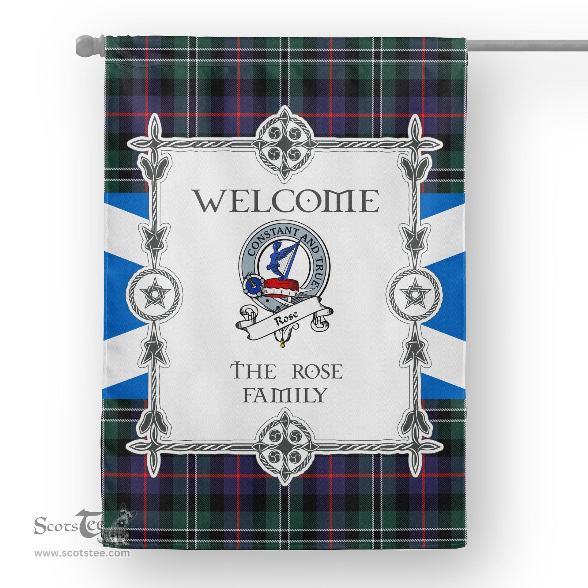 Rose Hunting Modern Tartan Garden Flag Clan Badge Tartan Flag Scottish Tartan House Flag, tartan garden flag, Tartan Flag, Crest Garden Flag, Garden Flag, Ireland Garden Flag, Family Crest, Custom Flag, Custom Garden Flag, Ireland Custom Flag, clan tartan flags