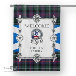Rose Hunting Modern Tartan Garden Flag Clan Badge Tartan Flag Scottish Tartan House Flag, tartan garden flag, Tartan Flag, Crest Garden Flag, Garden Flag, Ireland Garden Flag, Family Crest, Custom Flag, Custom Garden Flag, Ireland Custom Flag, clan tartan flags