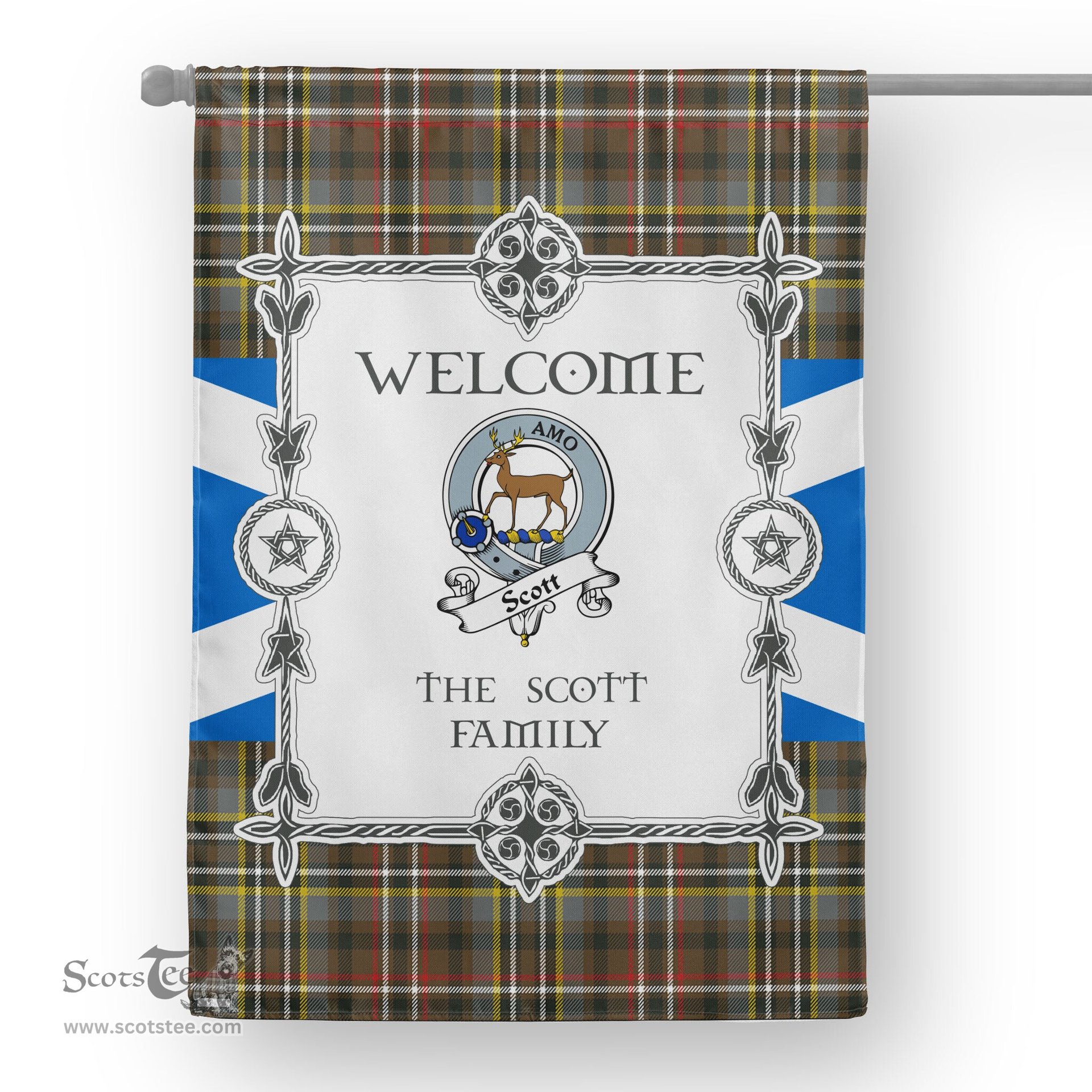 Scott Green Weathered Tartan Garden Flag Clan Badge Tartan Flag Scottish Tartan House Flag, tartan garden flag, Tartan Flag, Crest Garden Flag, Garden Flag, Ireland Garden Flag, Family Crest, Custom Flag, Custom Garden Flag, Ireland Custom Flag, clan tartan flags